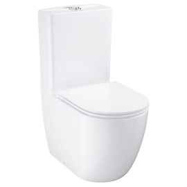 Tualetes Pods Grohe BauCeramic Rimless Soft Close Quick Release Ar Vāku Balts (KK BAUCERAMIC FL S) | Tualetes podi | prof.lv Viss Online