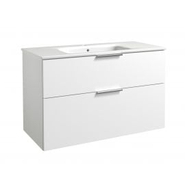 Raguvos Furniture Grand 101 Bathroom Sink with Cabinet White (21113712)