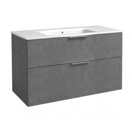 Raguvos Furniture Grand 101 Bathroom Sink with Cabinet Concrete (21113714)
