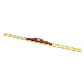 Richmann Metal Ruler with Wooden Handle 0.75m (C1379) | Rulers, | prof.lv Viss Online