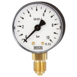 Wika Pressure Gauge with Bottom Connection 1/4