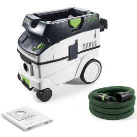 Festool CTL 26 E Construction Dust Extractor, Black/White/Green (574947) | Vacuum cleaners | prof.lv Viss Online