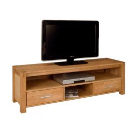 Home4You Chicago new TV stand, 140x40x45cm, Oak (84003) | Tv tables | prof.lv Viss Online