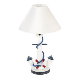 Beach House Table Lamp H60cm, E27, 40W, White (85255) | Table lamps | prof.lv Viss Online