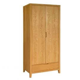 Шкаф для одежды Home4You Chamba, 90x58x198 см, дуб (87173) | Шкафы для одежды | prof.lv Viss Online