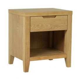 Home4You Chamba Nightstand, 50x40x55cm, Natural (87172) | Bedside tables | prof.lv Viss Online