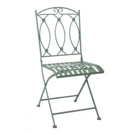 Home4You Garden Chair MINT foldable, 42x51xH90cm, metal, green (40053) | Garden chairs | prof.lv Viss Online