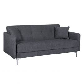 Home4You Logan Sofa Bed, 199x86cm, Dark Grey (11598) | Beds | prof.lv Viss Online