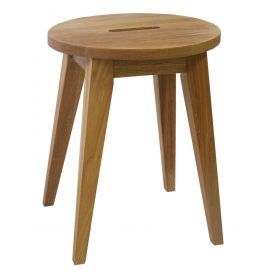 Home4You Stool MONDEO D36xH45cm, cocoa, natural (19937) | Home4you | prof.lv Viss Online