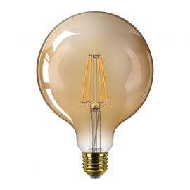 Philips LED Vintage 7.2W (50W), 650lm E27 G120 2200K GOLD Dimmable (PH LED LO 2511) | Philips | prof.lv Viss Online