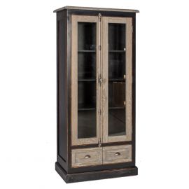 Шкаф Home4You Watson, 56x45x180 см, коричневый (11583) | Витрины | prof.lv Viss Online