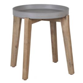 Дачный столик Home4You из песчаника, 51x51x45 см, серый (72517) | Садовые столы | prof.lv Viss Online