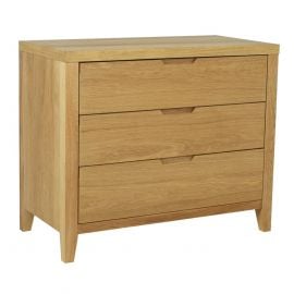 Home4You Chamba Chest of Drawers, 90x45x75cm, Natural (87174) | Wardrobes, drawers, shelves | prof.lv Viss Online