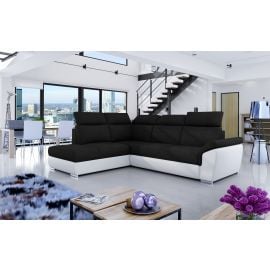 Eltap Loreto Sawana/Soft Pull-Out Corner Sofa 60x260x102cm, Black (Lor_60) | Corner couches | prof.lv Viss Online