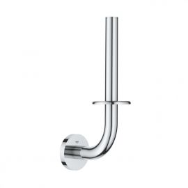 Grohe Essentials New, spare toilet paper holder, chrome, 40385001 | Toilet paper holders | prof.lv Viss Online