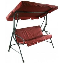 Cradle with Stand, 170x110x153cm, Red/Black (136157) | Garden swing couches | prof.lv Viss Online