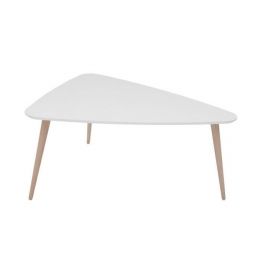 Triango Coffee Table, 110x85x85cm, White (D09-TXL_TRIANGO_L-TX098/TX069) | Coffee tables | prof.lv Viss Online