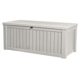 Dārza Kaste Keter Rockwood 155x72.4x64.4cm, Balta (17197729) | Dārza mēbeles | prof.lv Viss Online