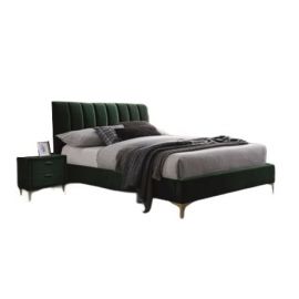 Signal Mirage Double Bed, 165x219x109cm, without mattress, Green (MIRAGEV160Z) | Signal | prof.lv Viss Online