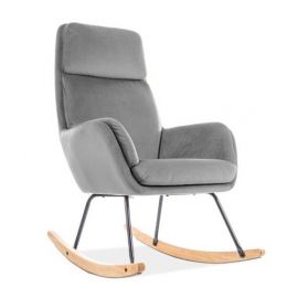Šūpuļkrēsls Signal HOOVER, audums, 49x70x106cm, pelēka (HOOVERVSZ) | Šūpuļkrēsli | prof.lv Viss Online