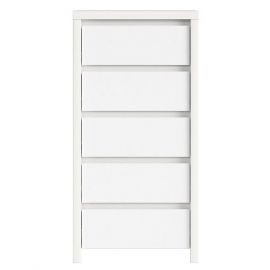 Kumode KASPIAN with 5 drawers, 40.5x56xH112.5cm | Bedroom furniture | prof.lv Viss Online