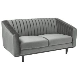 Signal Asprey Unbeatable Sofa, 150x60cm, Grey (ASPREY2VSZ14) | Signal | prof.lv Viss Online