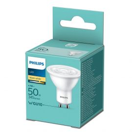 LED Spuldze Philips 4,7W (50W) 345lm GU10 230V 2700K | Spuldzes | prof.lv Viss Online