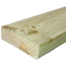 Terases Dēlis 28x120x3000mm Zaļa | Лесоматериалы | prof.lv Viss Online