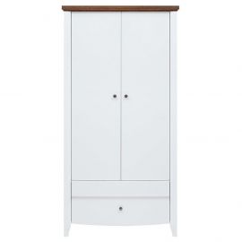 Шкаф для одежды Black Red White Kalio, 99,5x59,5x196,5 см, белый, дуб | Шкафы для одежды | prof.lv Viss Online