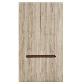 Шкаф для одежды Black Red White AZTECA TRIO, 105x57x193см, 2 двери | Шкафы для одежды | prof.lv Viss Online