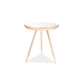 Стеклянный кофейный столик Signal BORA размером 41x46 см | Стеклянные столы | prof.lv Viss Online