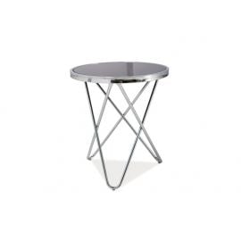 Столик для кофе Signal Fabia из стекла, 45x45x50 см, белый (FABIACCCH) | Стеклянные столы | prof.lv Viss Online
