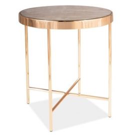 Столик для кофе Signal Fortuna из стекла, 43x43x46 см, коричневый (FORTUNACMAZL) | Стеклянные столы | prof.lv Viss Online
