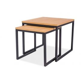 Столик для кофе Signal Largo duo, 40x50x45 см, дуб | Журнальные столики | prof.lv Viss Online