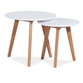 Signal Milos Coffee Table, 50x50x45cm, White (MILANS2) | Coffee tables | prof.lv Viss Online