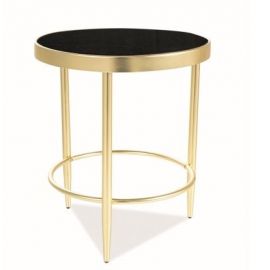 Signal Mystic Glass Coffee Table, 42x42x48cm, Black (MYSTICCCZL) | Coffee tables | prof.lv Viss Online