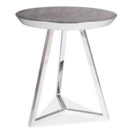 Signal Temida Glass Coffee Table, 42x42x45cm, Grey (TEMIDACMACH) | Coffee tables | prof.lv Viss Online