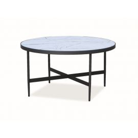 Signal Dolores Coffee Table, 80x80x42cm, White (DOLORESBBSZ) | Signal | prof.lv Viss Online