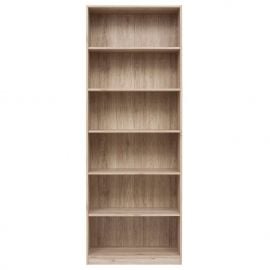 Black Red White Executive Shelf, 80x36x218.5cm, Oak (S340-REG/22/8-DSAJ) | Shelves | prof.lv Viss Online