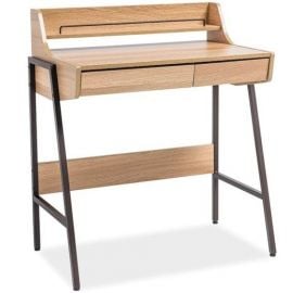 Signal B-168 Writing Desk, 123x56x93cm, Black, Oak (B168BRD) | Dressing tables | prof.lv Viss Online