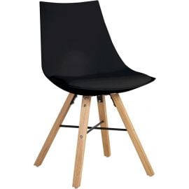 Virtuves Krēsls Home4You Seiko, 55x47x80cm, Melns (37023) | Virtuves krēsli, ēdamistabas krēsli | prof.lv Viss Online