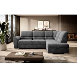 Eltap Siber Loco Corner Pull-Out Sofa 186x270x93cm, Grey (CO-SIB-RT-06LO) | Corner couches | prof.lv Viss Online