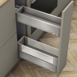 Blum Merivobox Space Twin, M+E with BoxCover, 450mm, IG-M (54.45.60.19) | Furniture fittings | prof.lv Viss Online