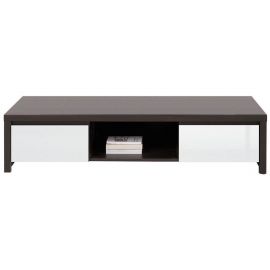 TV Galds Black Red White Kaspian, 143x40.5x33.5cm, Balts, Brūns (S128-RTV2S-WE/BIP) | Tv galdi | prof.lv Viss Online