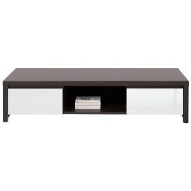 TV Galds Black Red White Kaspian, 143x40.5x33.5cm, Balts, Brūns (S128-RTV2S-WE/BIP) | Tv galdiņi | prof.lv Viss Online