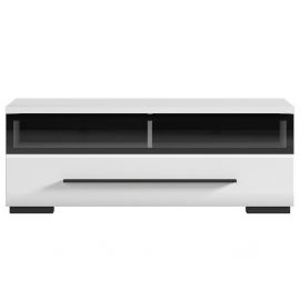 Black Red White Fever TV stand, 100x50x33.5cm, White, Grey (S182-RTV1S/3/10/S-BIP/CA) | Tables | prof.lv Viss Online