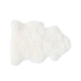 Home4You Mini Merino Wool Blanket 70x80cm, White (TE5199) | Sheepskin rugs | prof.lv Viss Online