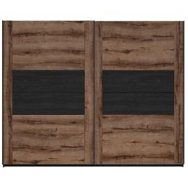 Шкаф для одежды Black Red White Kassel, 60,5x270x218,5 см, дуб | Шкафы для одежды | prof.lv Viss Online