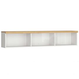 Erla Wall Shelf, 158xx31cm, White (S426-SFW/158-BI/DMV) | Hanging shelves | prof.lv Viss Online