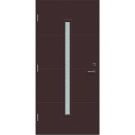 Двери Viljandi Storo VU 1R, коричневые, 888x2080 мм, левые (510046) | Наружная дверь | prof.lv Viss Online